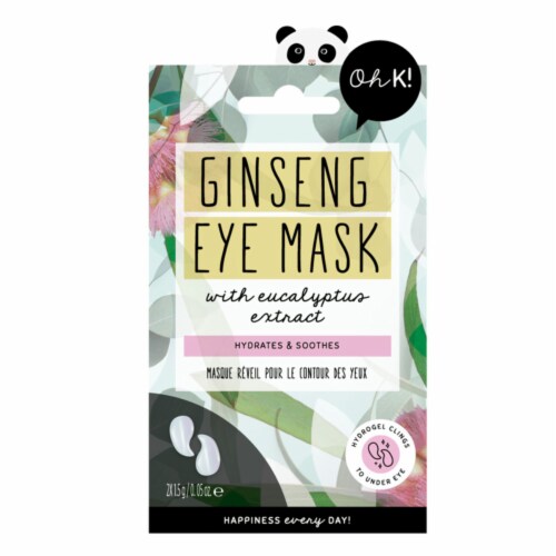 Oh K! Ginseng & Eucalyptus Under Eye Mask Perspective: front