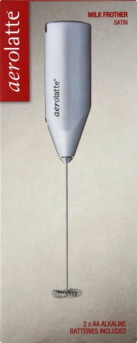 Aerolatte Milk Frother, The Original Steam-Free Frother, Satin Finish, 1 -  Kroger