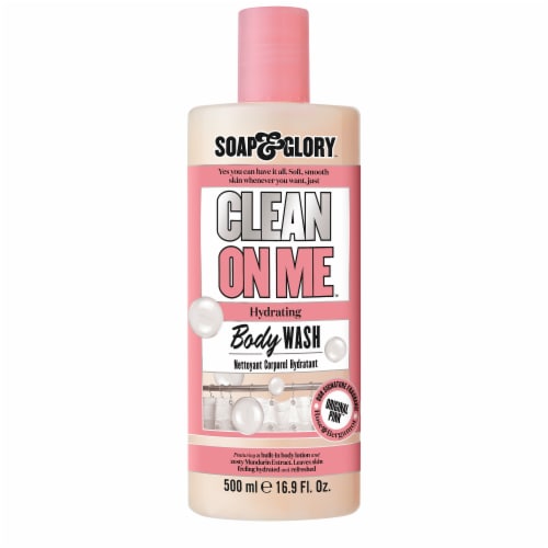 Soap & Glory Clean On Me Hydrating Body Wash Perspective: front