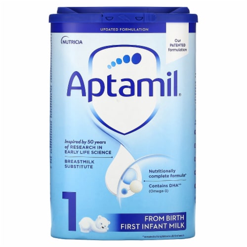 Aptamil Stage 1, No. 1 Baby Formula in Europe, Milk Based Powder Infant  Formula with DHA,, 1.76 lb - Ralphs