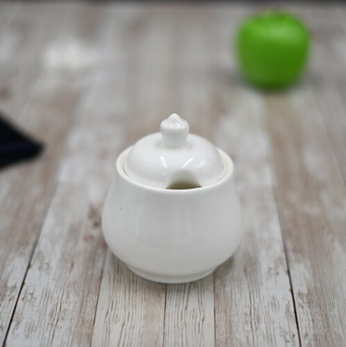 Fine Porcelain Sugar Bowl 11 Oz | 340 Ml In Colour Box WL-995019/1C Perspective: front