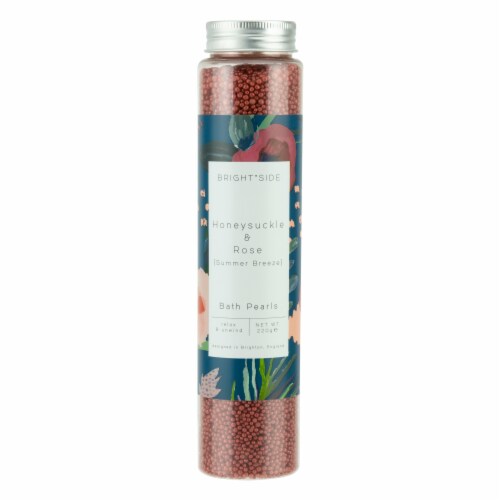 Paladone Honeysuckle & Rose Bath Pearls Perspective: front