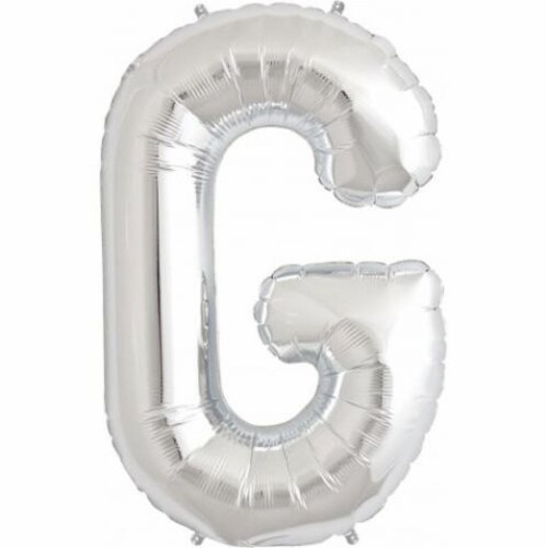 16 Silver Letter G Balloons Party Inflatable Bunting Banner
