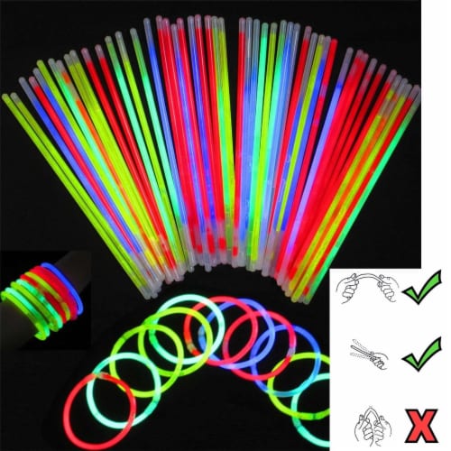 9 Glow Straws: Assorted (25-Pack)