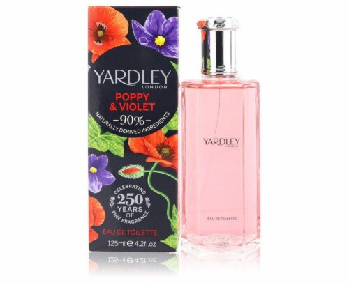 Yardley Poppy & Violet Eau De Toilette Spray By Yardley London - 4.2 oz Yardley Poppy & Violet Eau De Toilette Spray By Yardley London - 4.2 oz