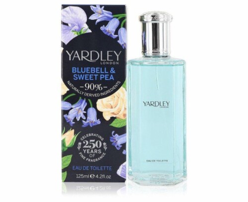 Yardley Bluebell & Sweet Pea Eau De Toilette Spray By Yardley London - 4.2 oz Yardley Bluebell & Sweet Pea Eau De Toilette Spray By Yardley London - 4.2 oz