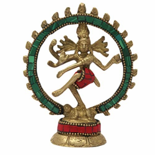 Brass Religious Home Decor Shiva Nataraja Statue Dancing Statue