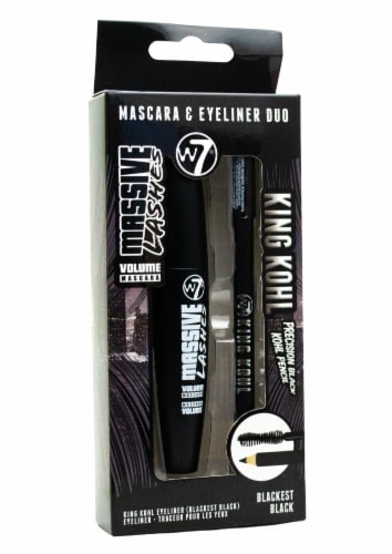 W7® King Kohl Massive Lashes Mascara & Eyeliner Duo Perspective: front