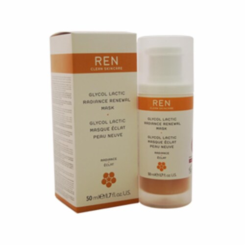 REN Glycol Lactic Radiance Renewal Mask Perspective: front