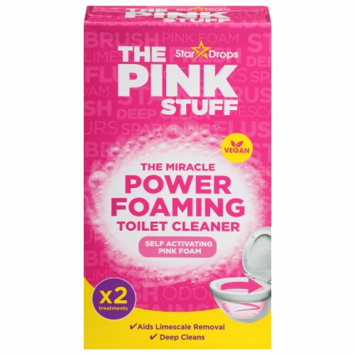 Stardrops Pink Stuff Foaming Toilet Cleaner Perspective: front