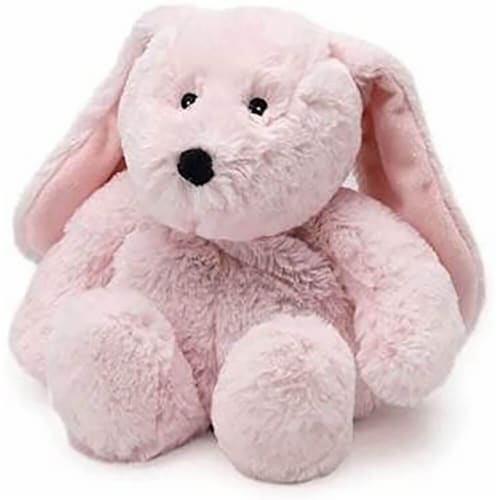Warmies PBUN2 Microwavable French Lavender Scented Plush Pink Bunny Perspective: front