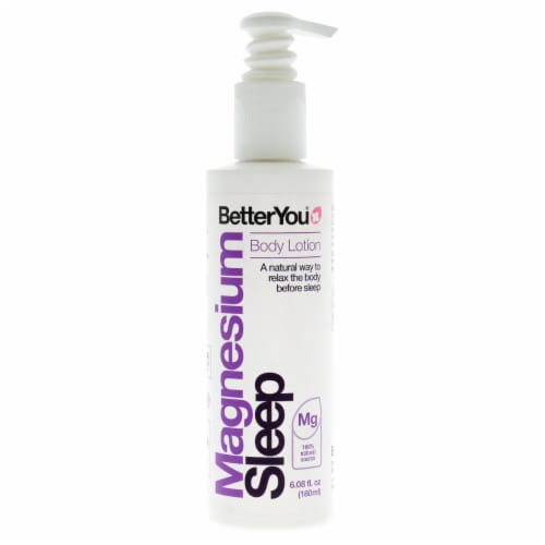BetterYou Magnesium Sleep Body Lotion For Unisex 6.08 oz Body Lotion Perspective: front