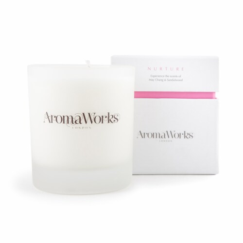AromaWorks Nurture Jar Candle Perspective: front
