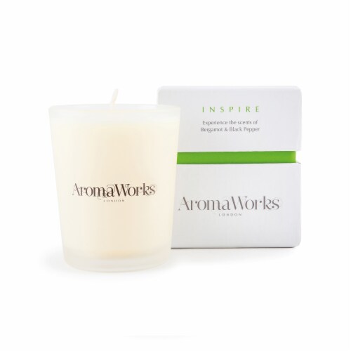 AromaWorks Inspire Small Jar Candle Perspective: front