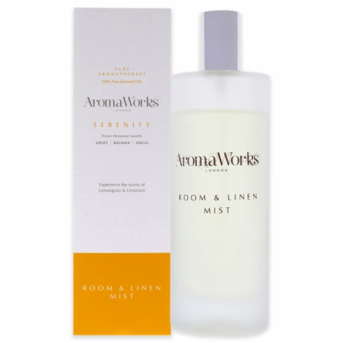 AromaWorks Serenity Room & Linen Mist Perspective: front