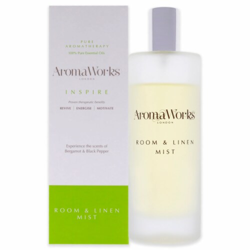 AromaWorks Inspire Room and Linen Mist Perspective: front