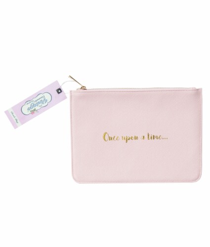 The Vintage Cosmetic Company Once Upon A Time Cosmetic Bag - Pink Perspective: front
