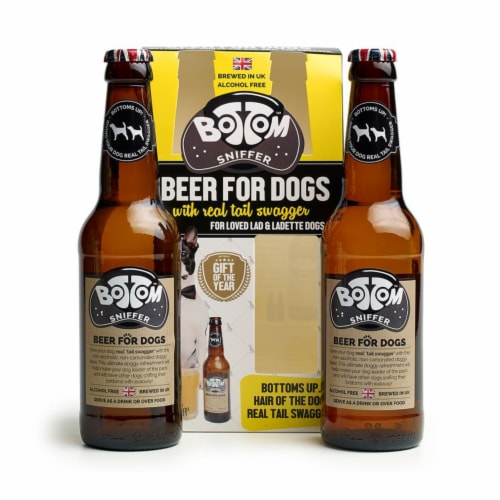 JoJo Modern Pets Bottom Sniffer Dog Beer - Duo Gift Box Perspective: front