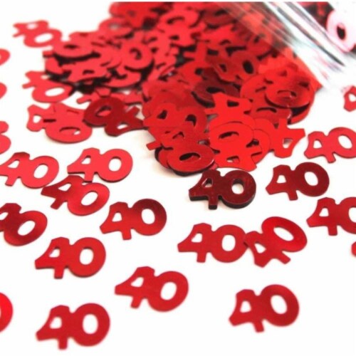 Table Confetti - 40th Table Confetti - 40th