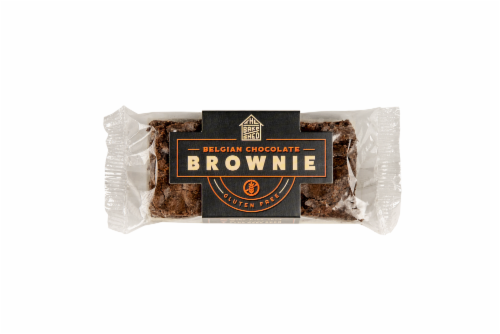 The Bake Shed Gluten Free Belgian Chocolate Brownie Perspective: front