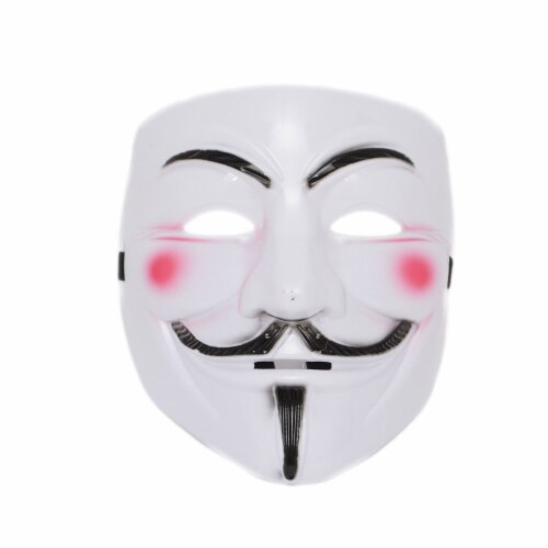 5pcs Vendetta Face Fancy Dress Halloween Accessories Guy Fawkes, 25 - Fry's Stores