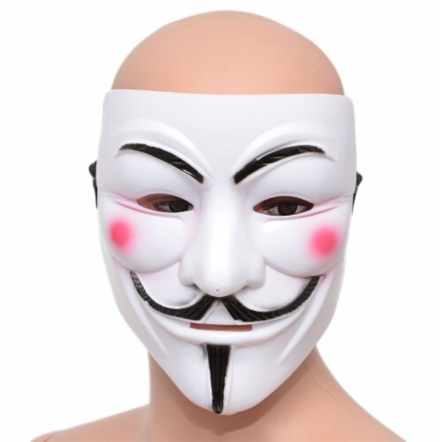 ANONYMOUS V FOR VENDETTA FAWKES FANCY DRESS HALLOWEEN MASK UK SELLER, 25 - Kroger