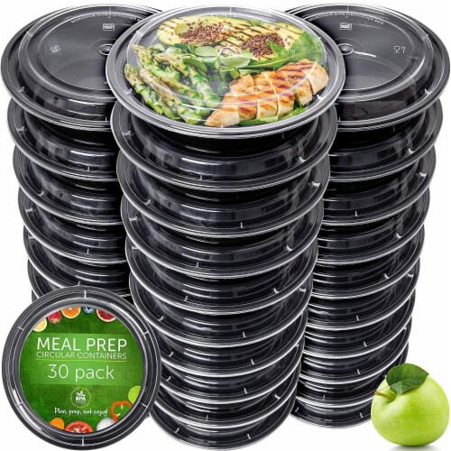 25 Set]24 oz Meal Prep Food Containers with Lids Reusable