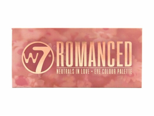 W7 Romanced Eye Colour Palette Perspective: front