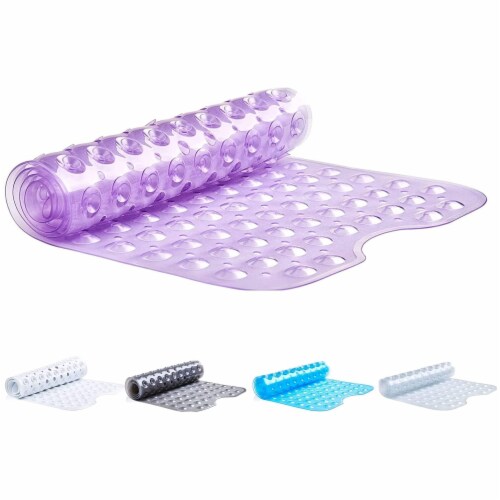 TranquilBeauty Non Slip Bath Mat Purple 100x40cm 40x16in Machine Washable 40x16 Inch Fred Meyer