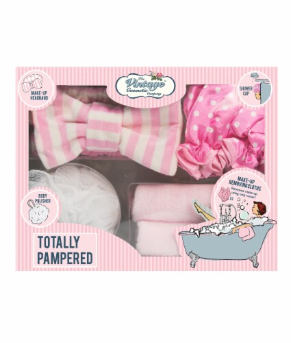The Vintage Cosmetic Company Totally Pampered Set Perspective: front