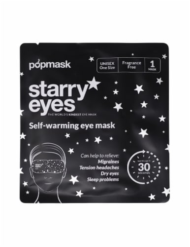 Popmask Starry Eyes Self Warming Eye Mask Perspective: front