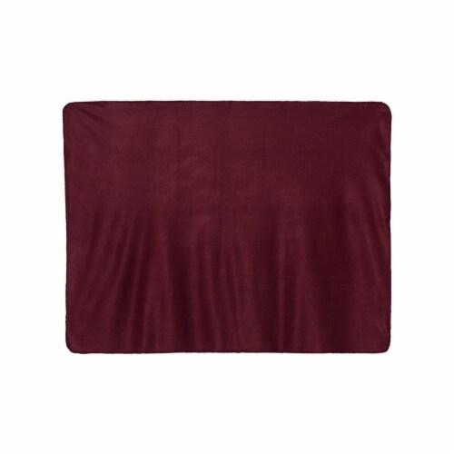 Alpine Fleece - Fleece Throw Blanket Perspective: front