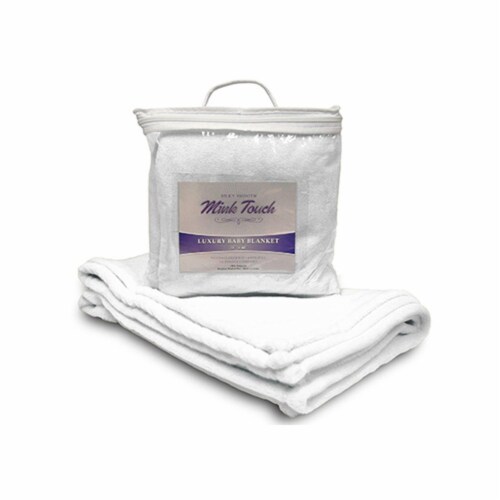 Alpine Fleece Mink Touch Luxury Baby Blanket Perspective: front