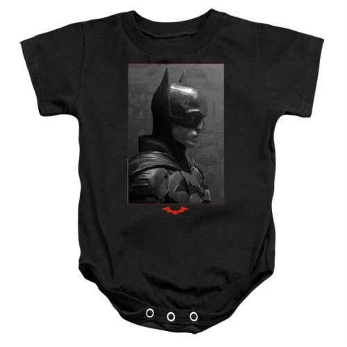 The Batman (2022) Worn Portrait Infant Snapsuit Perspective: front