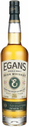 Egan's Single Malt Irish Whiskey Perspective: front