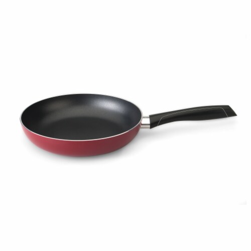 BergHOFF Geminis Nonstick Cast Aluminum Stir Fry Pan - Red Perspective: front