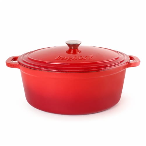 Lodge Cast Iron Dutch Oven - Red, 6 qt - Fred Meyer