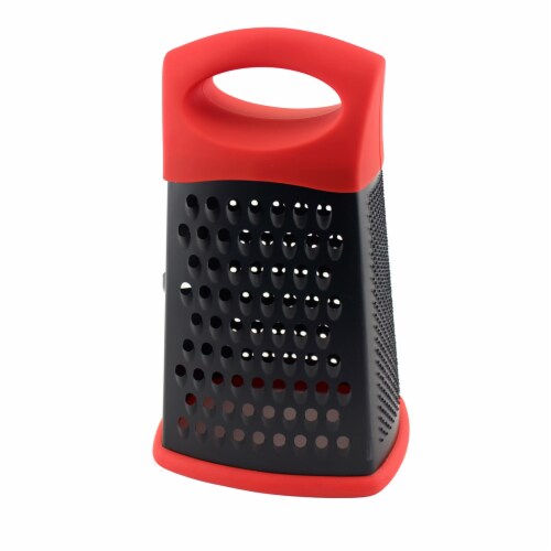 BergHOFF CooknCo Non-Stick Grater - Red/Black Perspective: front
