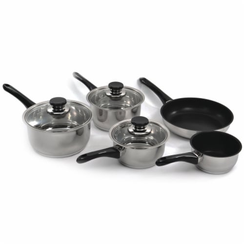 Vision Stainless Steel Cookware Set with Lids, 8 pc - Fred Meyer