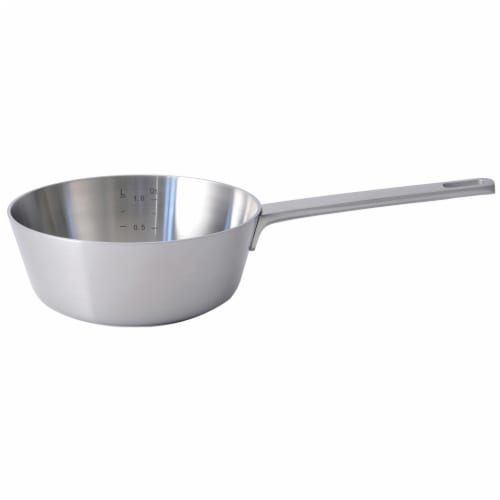 BergHOFF 7-Inch Stainless Steel Conical Sauce Pan - Silver Perspective: front