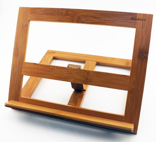 BergHOFF Bamboo Cookbook/Tablet Holder Perspective: front