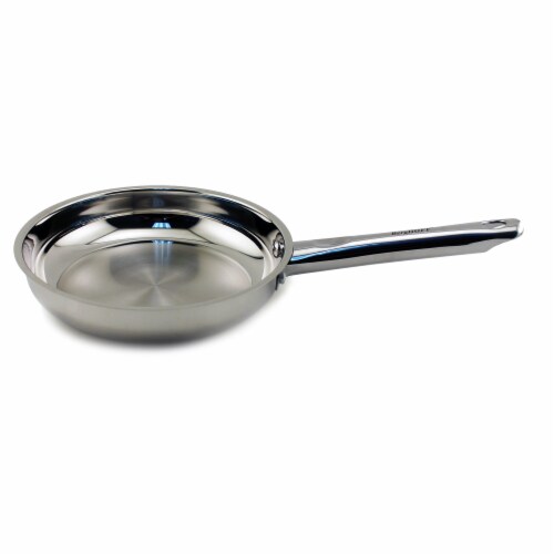 BergHOFF EarthChef Boreal Stainless Steel Fry Pan Perspective: front