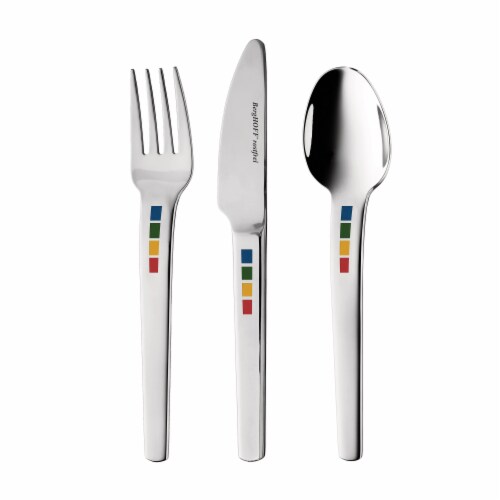 BergHOFF Children's Swipswap Flatware Set Perspective: front