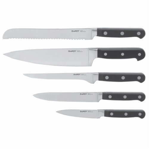 BergHOFF Contempo German Steel Knife Set Perspective: front