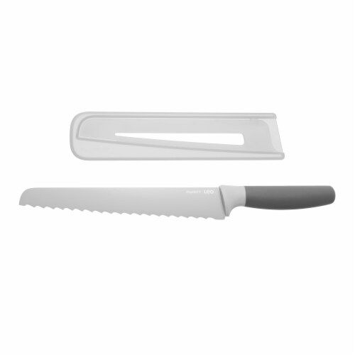 BergHOFF Leo Stainless Steel Bread Knife - Gray Perspective: front