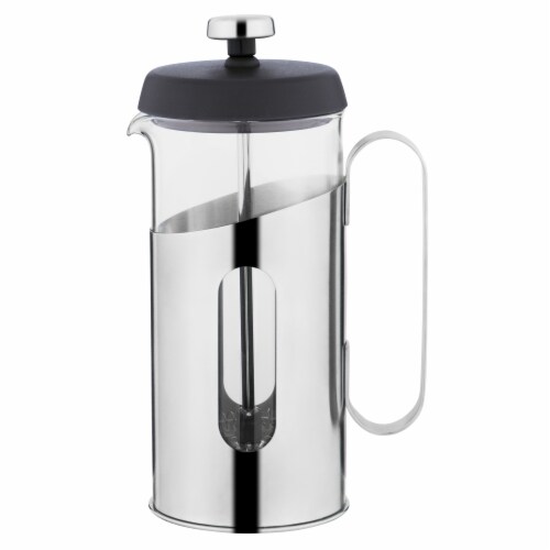 BergHOFF Essentials Stainless Steel Coffee & Tea French Press Perspective: front