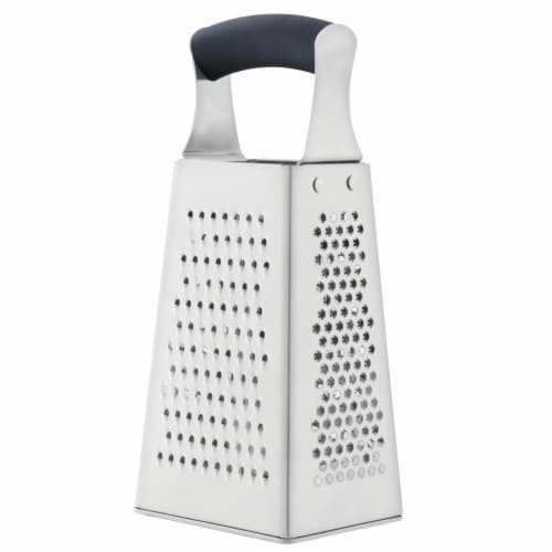 BergHOFF Stainless Steel 4-Sided Grater Perspective: front
