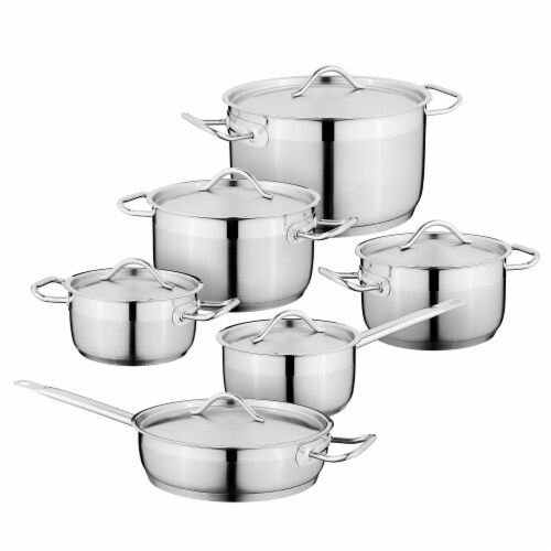 T-Fal Performa Stainless Steel 12pc Set, Silver