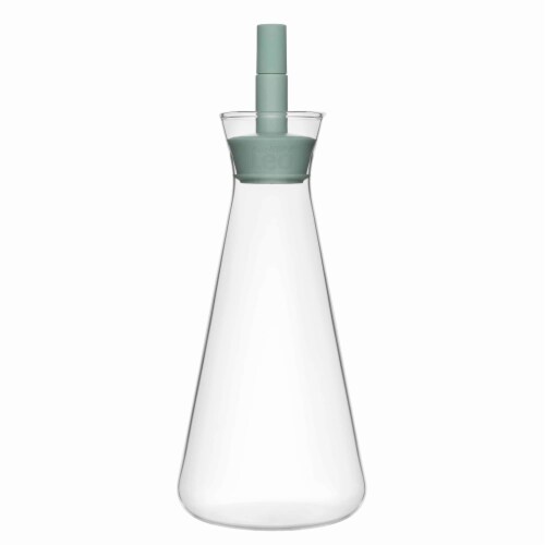 BergHOFF Leo Oil Dispenser - Glass and Mint Perspective: front