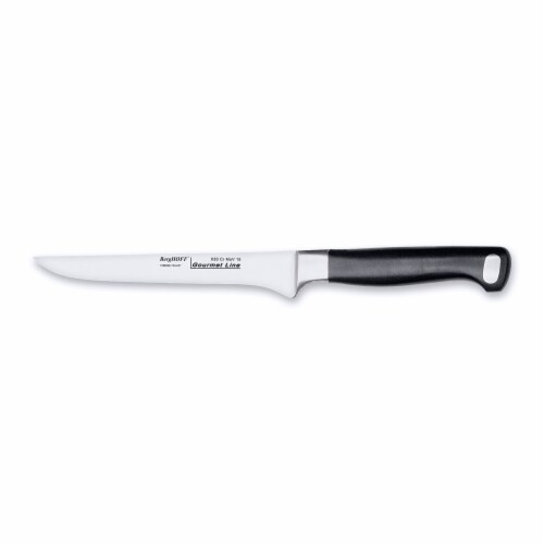 Essentials Gourmet Stainless Steel Flexible Boning Knife Perspective: front